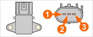 Parte 1 C 243 Mo Probar El Sensor Map 2000 2001 4 7l Dakota
