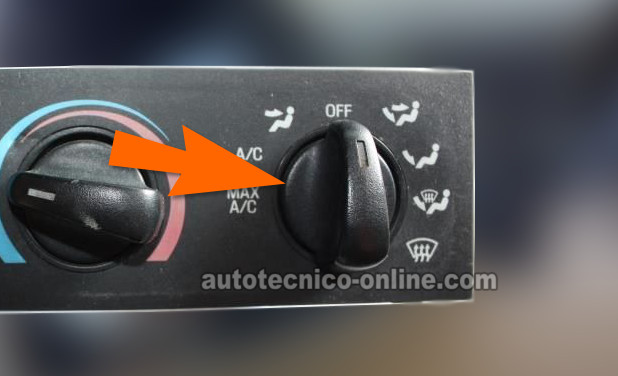 Identificando el Botón de las Ventanillas. Cómo Probar el Interruptor Del Motor Soplador (4.0L Ford Explorer y 4.0L Ford Ranger)