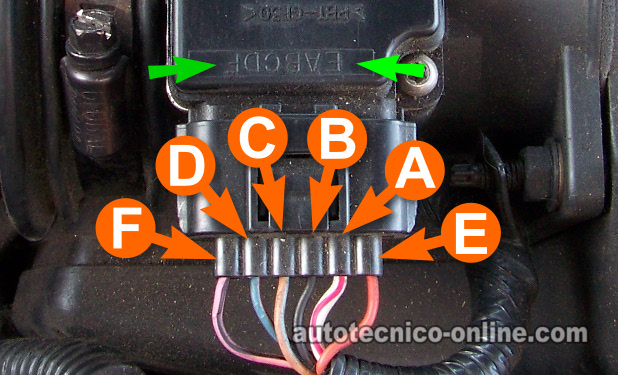 Parte 2 -Cómo Se Prueba Un Sensor MAF -Soluciones Automotrices isuzu iat wiring diagram 