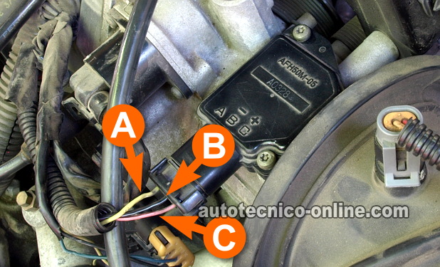 Parte 3 -Cómo Probar el Sensor MAF GM 3.8L (1996-2005) 78 ford ignition module wiring diagram 