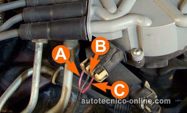 Parte 1 -Cómo Probar el Sensor de la Posición del Árbol de ... 93 honda civic lx wire harness 