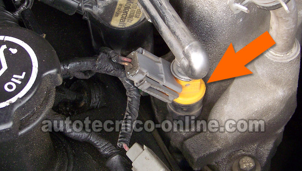 Parte 1 -Cómo Probar los Inyectores de Combustible (Ford 4 ... camshaft position sensor wiring diagram 95 thunderbird 