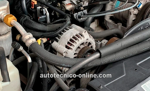 Cómo Probar El Alternador (2001-2003 4.3L V6 Chevrolet S10 Pickup, GMC Sonoma)