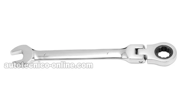 7mm Ratchet Wrench. Cómo Probar El Motor De Arranque (1995, 1996, 1997, 1998, 1999 3.1L V6 Chevrolet Lumina, Monte Carlo)