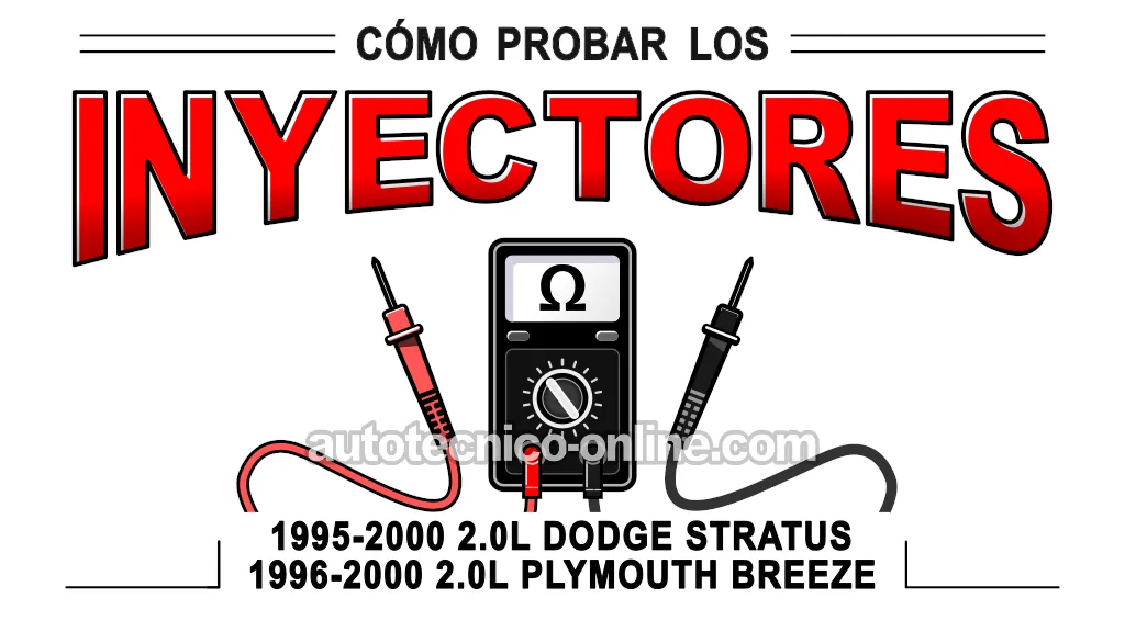 Cómo Probar Los Inyectores De Combustible (1995-2000 2.0L Dodge Stratus, Plymouth Breeze)