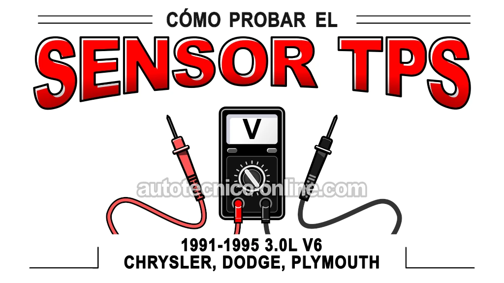 Cómo Probar El Sensor TPS (1991, 1992, 1993, 1994, 1995 3.0L Chrysler, Dodge, Plymouth)