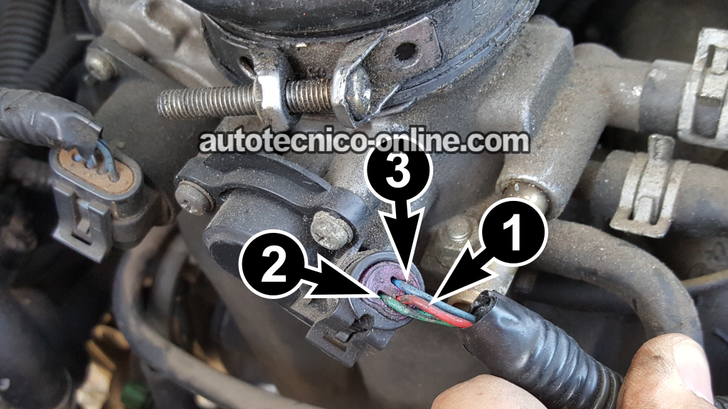 Cómo Probar El Sensor TPS Con Multímetro (1998, 1999, 2000, 2001, 2002, 2003 2.2L Isuzu Rodeo, Amigo)