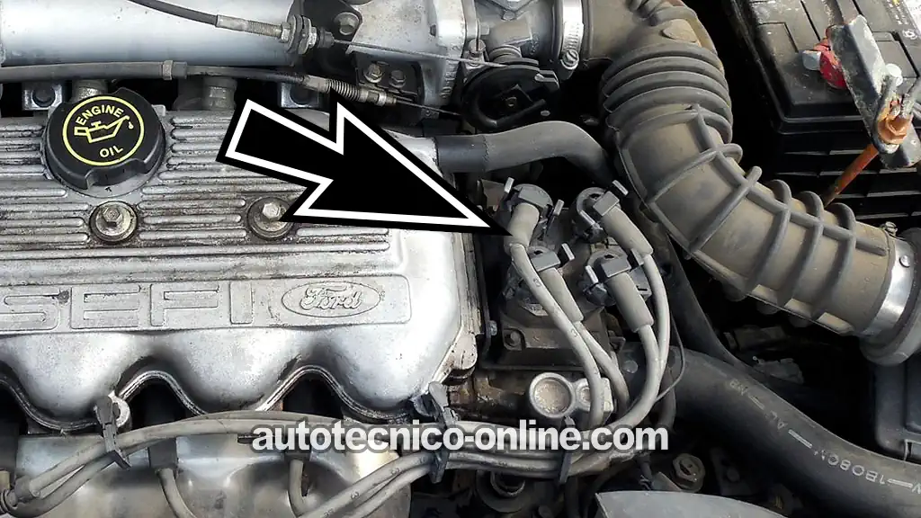 Cómo Probar El Conjunto De Bobinas De Encendido (1991, 1992, 1993, 1994, 1995, 1996 1.9L Ford Escort, Mercury Tracer)