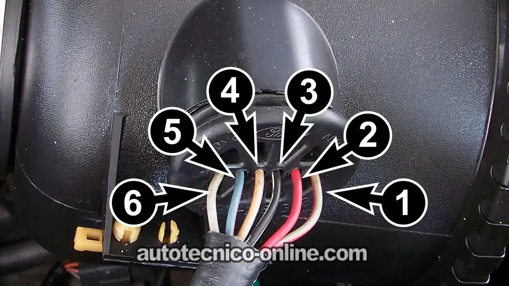 Circuit Descriptions Of The Ford MAF Sensor's Connector. How To Test The MAF Sensor (1998, 1999, 2000, 2001, 2002, 2003 2.0L Ford Escort ZX2)