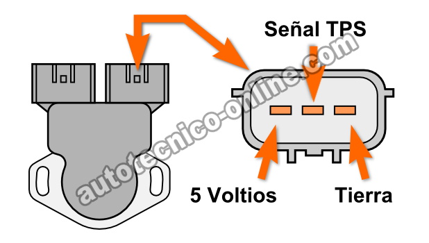 Cómo Probar El Sensor TPS Con Multímetro (2.4L Pick Up, Frontier, Xterra)