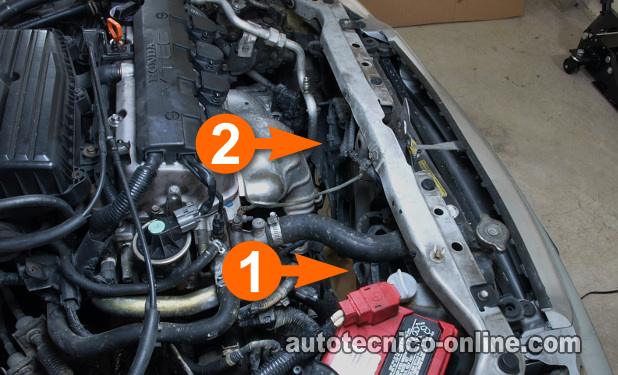 Lo Esencial Del Funcionamiento Del Motor Del Radiador. Verificando El Ventilador Del Radiador (1.7L Honda Civic)
