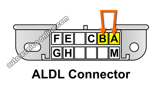Parte 1 -Cómo Leer Los Códigos De Falla OBD I (2.8L V6 GM) volkswagen bus wiring diagram 
