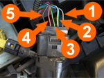 Prueba Del Sensor MAF De VW Jetta, New Beetle (De 5 Cables) Prueba Del Sensor MAF De VW Jetta, New Beetle (De 5 Cables)