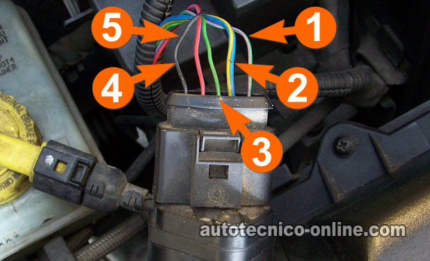 Parte 1 -Prueba Del Sensor MAF De VW Jetta, New Beetle (De ... 1993 vw eurovan ignition coil wiring diagram 