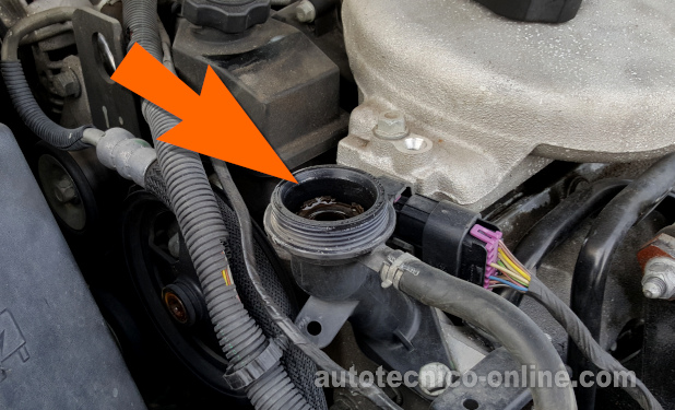Coolant Shooting Out Of Opened Radiator While Cranking The Engine. Testing The Head Gaskets (2006, 2007, 2008, 2009, 2010 3.9L Impala, Malibu, Uplander, G6, Montana)