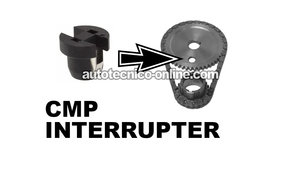 Verificando Que El Interruptor Del Sensor CMP No Se Haya Desprendido. Cómo Probar El Sensor CMP -P0341 (1994, 1995, 1996, 1997, 1998, 1999, 2000, 2001, 2002, 2003, 2004, 2005 3.8L V6 Buick LeSabre)